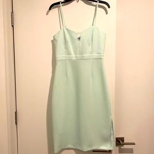 BCBGENERATION brand new midi dress in aquamarine size 8
